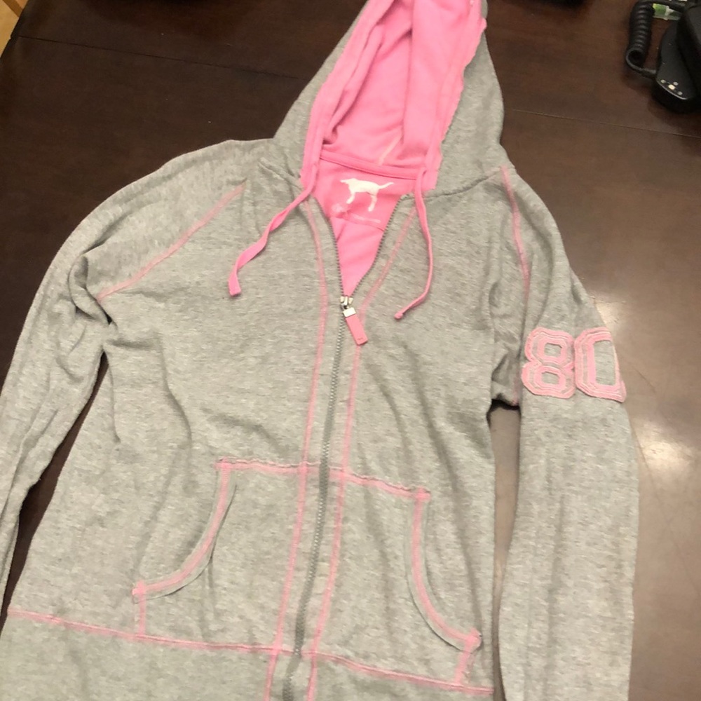 PINK Victoria’s Secret zip up hoodie